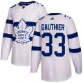 Toronto Maple Leafs #33 Frederik Gauthier Authentic White 2018 Stadium Series NHL Jersey