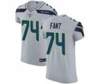 Seattle Seahawks #74 George Fant Grey Alternate Vapor Untouchable Elite Player Football Jersey