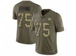 Kansas City Chiefs #75 Cameron Erving Limited Olive Camo 2017 Salute to Service NFL Jersey