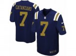 New York Jets #7 Chandler Catanzaro Limited Navy Blue Alternate NFL Jersey