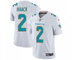 Miami Dolphins #2 Matt Haack White Vapor Untouchable Limited Player Football Jersey