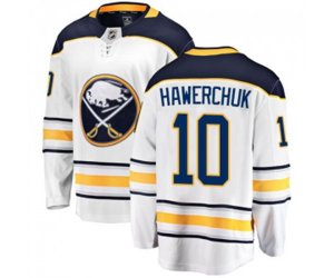 Buffalo Sabres #10 Dale Hawerchuk Fanatics Branded White Away Breakaway NHL Jersey
