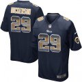 Los Angeles Rams #29 Eric Dickerson Limited Navy Blue Strobe NFL Jersey