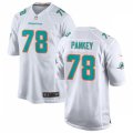 Miami Dolphins #78 Adam Pankey Nike White Vapor Limited Jersey