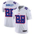 New York Giants #26 Saquon Barkley White White Shadow Edition Limited Jersey