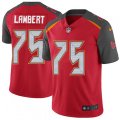 Tampa Bay Buccaneers #75 Davonte Lambert Red Team Color Vapor Untouchable Limited Player NFL Jersey