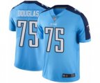 Tennessee Titans #75 Jamil Douglas Limited Light Blue Rush Vapor Untouchable Football Jersey