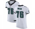 Philadelphia Eagles #76 Shareef Miller White Vapor Untouchable Elite Player Football Jersey
