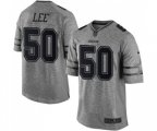 Dallas Cowboys #50 Sean Lee Limited Gray Gridiron Football Jersey