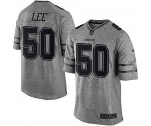 Dallas Cowboys #50 Sean Lee Limited Gray Gridiron Football Jersey