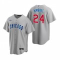 Nike Chicago Cubs #24 Craig Kimbrel Gray Road Stitched Baseball Jersey