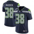 Seattle Seahawks #38 Tre Madden Navy Blue Team Color Vapor Untouchable Limited Player NFL Jersey