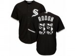 Chicago White Sox #55 Carlos Rodon Authentic Black Team Logo Fashion Cool Base MLB Jersey