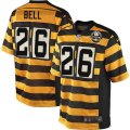 Pittsburgh Steelers #26 Le'Veon Bell Limited Yellow Black Alternate 80TH Anniversary Throwback NFL Jersey