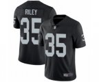 Oakland Raiders #35 Curtis Riley Black Team Color Vapor Untouchable Limited Player Football Jersey