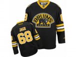 Reebok Boston Bruins #68 Jaromir Jagr Authentic Black Third NHL Jersey