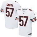 Chicago Bears #57 Dan Skuta Elite White NFL Jersey
