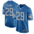 Detroit Lions #29 LeGarrette Blount Game Blue Team Color NFL Jersey