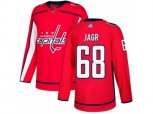 Washington Capitals #68 Jaromir Jagr Red Home Authentic Stitched NHL Jersey