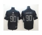 Dallas Cowboys #90 Demarcus Lawrence Limited Black Rush Impact NFL Jersey