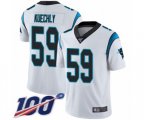 Carolina Panthers #59 Luke Kuechly White Vapor Untouchable Limited Player 100th Season Football Jersey