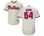 Philadelphia Phillies Austin Davis Cream Alternate Flex Base Authentic Collection Baseball Player Jersey