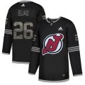 New Jersey Devils #26 Patrik Elias Black Authentic Classic Stitched NHL Jersey