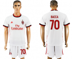 2017-18 AC Milan 70 BACCA Away Soccer Jersey
