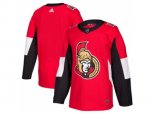 Adidas Ottawa Senators Blank Red Home Authentic Stitched NHL Jersey