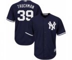 New York Yankees Mike Tauchman Replica Navy Blue Alternate Baseball Player Jersey