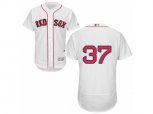 Boston Red Sox #37 Bill Lee White Flexbase Authentic Collection MLB Jersey