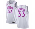 Minnesota Timberwolves #33 Robert Covington White Swingman Jersey - Earned Edition