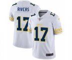 Los Angeles Chargers #17 Philip Rivers White Team Logo Cool Edition Jersey