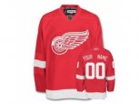 Detroit Red Wings Custom Red Authentic Jersey