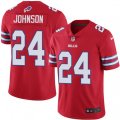 Buffalo Bills #24 Leonard Johnson Limited Red Rush Vapor Untouchable NFL Jersey