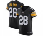 Pittsburgh Steelers #28 Mike Hilton Black Alternate Vapor Untouchable Elite Player Football Jersey