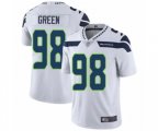 Seattle Seahawks #98 Rasheem Green White Vapor Untouchable Limited Player Football Jersey