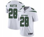 New York Jets #28 Curtis Martin White Vapor Untouchable Limited Player Football Jersey