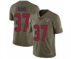 Houston Texans #37 Jahleel Addae Limited Olive 2017 Salute to Service Football Jersey