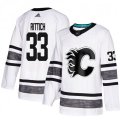 Calgary Flames #33 David Rittich White 2019 All-Star Game Parley Authentic Stitched NHL Jersey