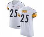 Pittsburgh Steelers #25 Artie Burns White Vapor Untouchable Elite Player Football Jersey