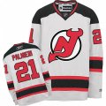 New Jersey Devils #21 Kyle Palmieri Authentic White Away NHL Jersey