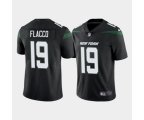 New York Jets #19 Joe Flacco Black Vapor Limited Stitched Jersey
