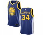 Golden State Warriors #34 Shaun Livingston Swingman Royal Blue Road Basketball Jersey - Icon Edition