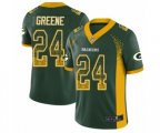 Green Bay Packers #24 Raven Greene Limited Green Rush Drift Fashion Football Jersey
