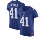 New York Giants #41 Antoine Bethea Royal Blue Team Color Vapor Untouchable Elite Player Football Jersey