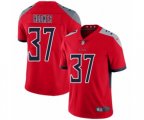 Tennessee Titans #37 Amani Hooker Limited Red Inverted Legend Football Jersey
