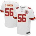 Kansas City Chiefs #56 Derrick Johnson White Vapor Untouchable Elite Player NFL Jersey
