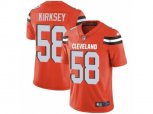 Cleveland Browns #58 Christian Kirksey Vapor Untouchable Limited Orange Alternate NFL Jersey