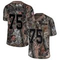 New York Giants #75 Cameron Fleming Camo Stitched NFL Limited Rush Realtree Jersey